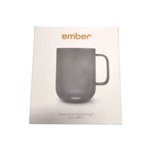 Ember Temperature Control Mug Black Coffee Tea Hot Cup 10oz